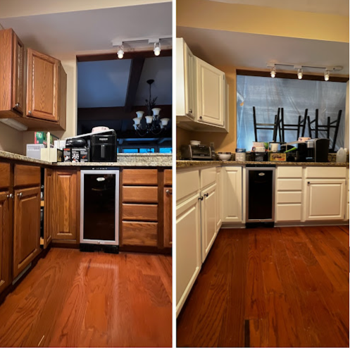 Cabinet Staining Service